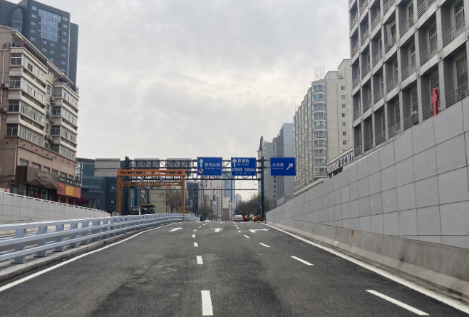 拼在春光里|鄭州市下穿二七廣場隧道工程主線3月31日試通車(圖4)